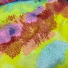 Cama Redonda - P - verão tie dye na internet