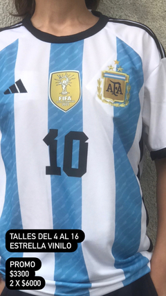 Camiseta DE ARGENTINA Titular Niñxs en internet