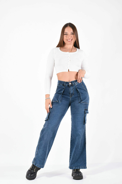 WIDE LEG CARGO ISA - comprar online