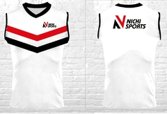 REMERA SIN MANGA 5 NICHISPORTS PERSONALIZADA