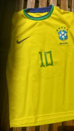 Camiseta BRASIL infantil - Nichi Indumentaria