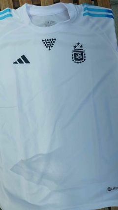 Remera de entrenamiento BLANCA Niño - comprar online