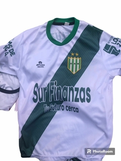 CAMISETA BANFIELD BLANCA CON VERDE