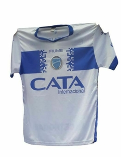 CAMISETA GODOY CRUZ BLANCA CON AZUL