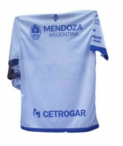 CAMISETA GODOY CRUZ BLANCA CON AZUL - comprar online