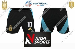 SHORT ARGENTINA NEGRO linea Premium