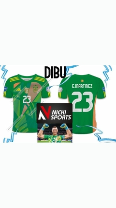 Camiseta PERSONALIZADA ESCUDO DIBU VERDE