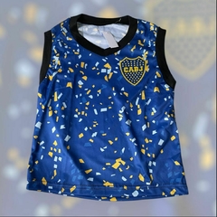 musculosa BOCA con papelitos