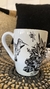 Taza de ceramica estampada