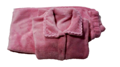 Pijama de Inverno Thamawey Aberto Feminino Fleece Rosa - comprar online