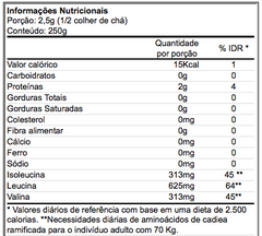 Bcaa Stack Universal Powdered + Glutamine Sabor Laranja 250g - comprar online