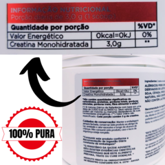 CREATINA PURA MONOHIDRATADA 200G - LAVITTE - comprar online