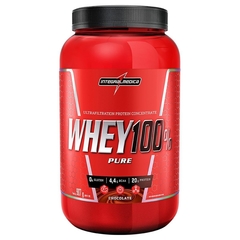 WHEY PROTEIN CONCENTRADO 100% PURE - 907GRAMAS - INTEGRALMEDICA