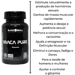 Suplementos em Cápsulas - Bcca Black Skull 30 tabs + Maca Peruana Black Skull 60 caps - loja online