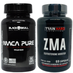 Combo - Maca Peruana Black Skull + Zma Train Hard