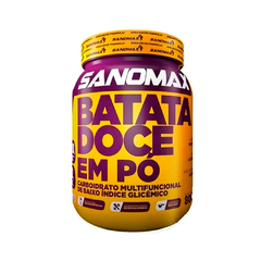 BATATA DOCE EM PÓ - 800 GRAMAS - SANOMAX