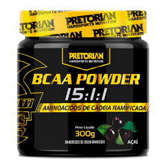 BCAA POWER 15:1:1 - 300 GRAMAS - PRETORIAN