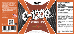 VITAMINA C - 100 CÁPSULAS - NBF NUTRITION - comprar online