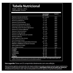 MULTIVITAMINICO MEGA VITAMINA SPORT - 100 CÁPSULAS - NBF NUTRITION - comprar online