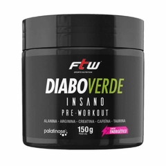 PRE TREINO DIABO VERDE INSANO - 150GRAMAS - FTW NUTRITION