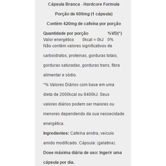 TERMOGÊNICO EMAGRECEDOR SINEFLEX HARDCORE - 150CÁPSULAS - POWER SUPPLEMENTS na internet