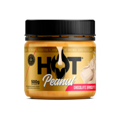 Pasta de Amendoim Hot Peanut Chocolate Branco 500g