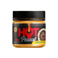 Pasta de Amendoim Hot Peanut Leite em Pó 500g