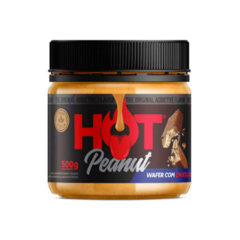 Pasta de Amendoim Hot Peanut Wafer Chocolate 500g