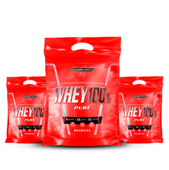 ( 3X 907GRAMAS ) - WHEY PROTEIN CONCENTRADA 100% - INTEGRALMEDICA