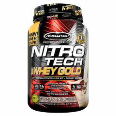 WHEY PROTEIN NITRO TECH 100% GOLD - 1KG - MUSCLETECH