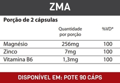 ZMA - 90 CÁPSULAS - MAX TITANIUM - comprar online