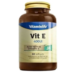 VITAMINA E - 30 CÁPSULAS - VITAMINLIFE