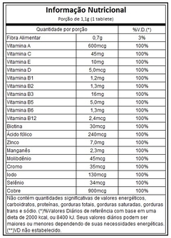 VITAMINA VITAPURE - 60 TABLETES - INTEGRALMÉDICA - comprar online