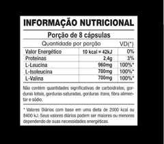 BCAA 2400 - 60 CÁPSULAS- XPRO NUTRITION - comprar online