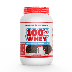 WHEY PROTEIN 100% PREMIUM - 907 GRAMAS - INNOVATIVE NUTRIENTS - Sparta Shape Suplementos