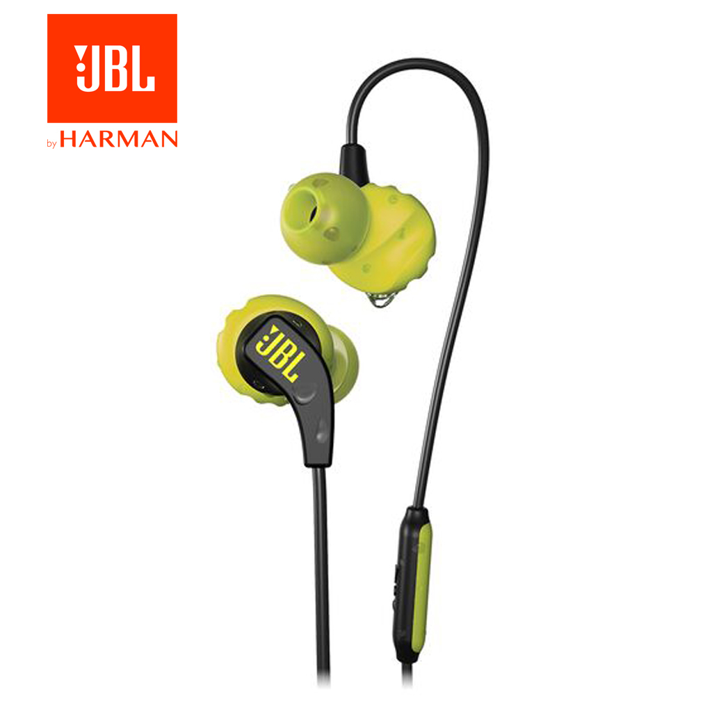 Audífonos Deportivos Endurance Runbt Jbl Amarillos