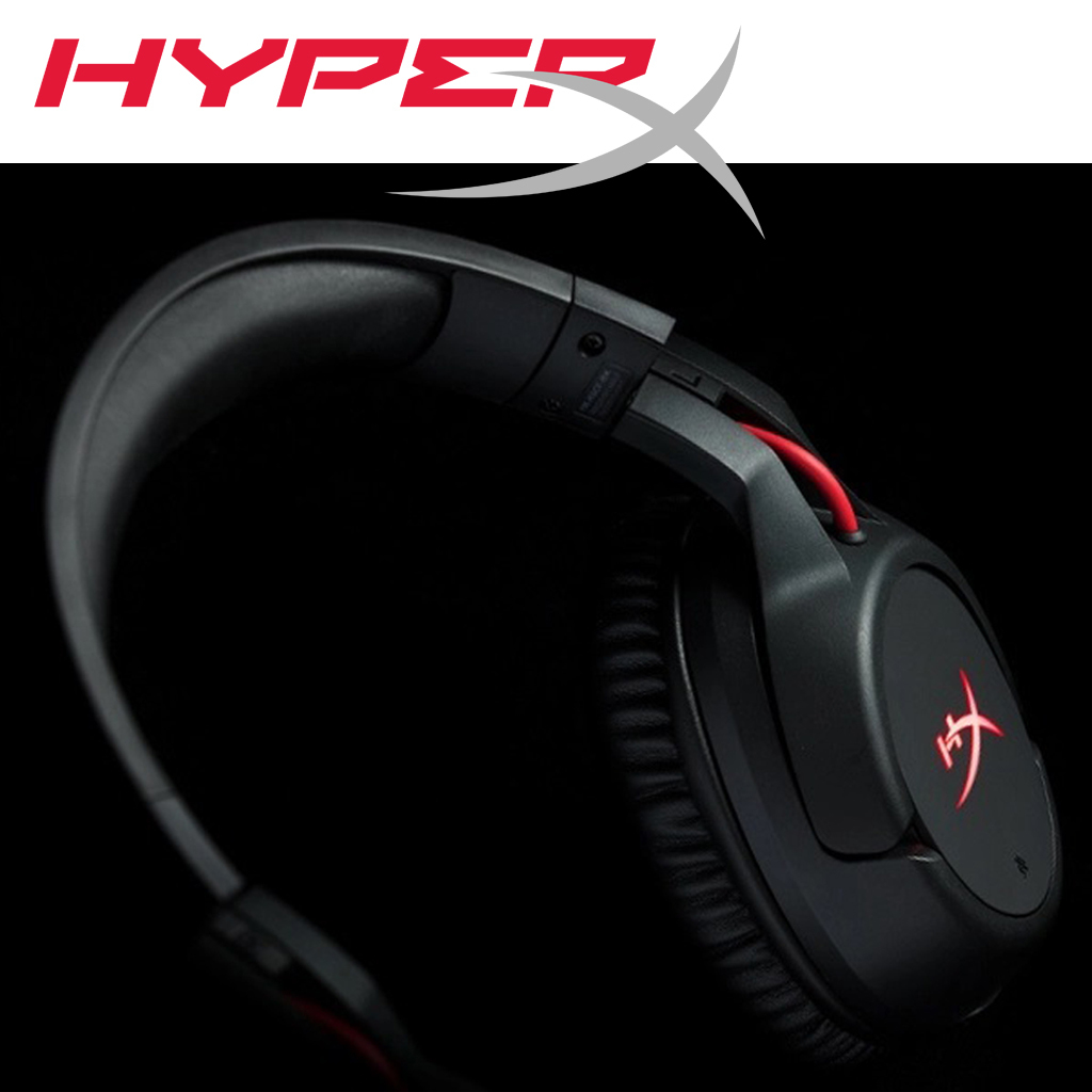 HyperX Auriculares gaming inalámbricos Cloud Flight (negro-rojo)