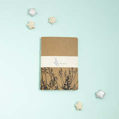 Libreta A6 Natura Brotes - Pez Azul Tienda