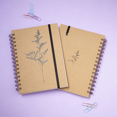 Cuaderno anillado A5 Kraft SIEMPREVIVA