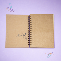 Cuaderno anillado A5 Kraft SIEMPREVIVA - tienda online