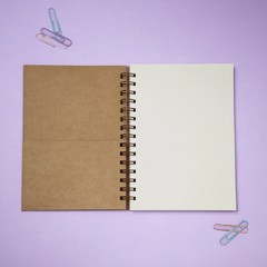 Imagen de Cuaderno anillado A5 Kraft SIEMPREVIVA