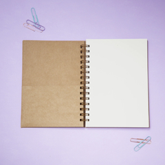 Cuaderno anillado A5 Kraft SIEMPREVIVA