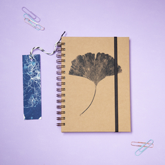 Cuaderno anillado A5 Kraft GINKGO - comprar online