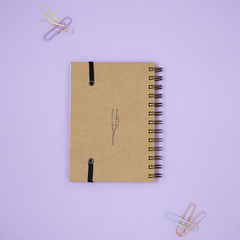 Cuaderno anillado Pocket KRAFT RAMITA - comprar online