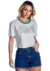 Blusa T-Shirt Cropped do Brasil PuraMani