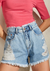 Shorts Jeans Feminino Ipanema Sky Bleached