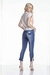 Calça Jeans Tiny Skinny Blue Medio - Bella Donna