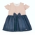 Vestido Curto Festa Bebe Menina Paraíso Jeans Luxo - comprar online