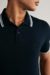 CAMISETA POLO MASCULINO BASICA PIQUET C/ ELASTANO SLIM