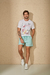 Shorts Masculino Eco Chambray